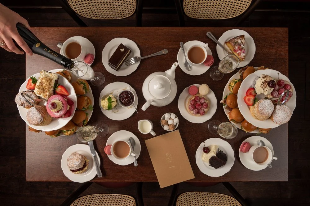 Fine tea, china and handmade cakes at Orange Pekoe